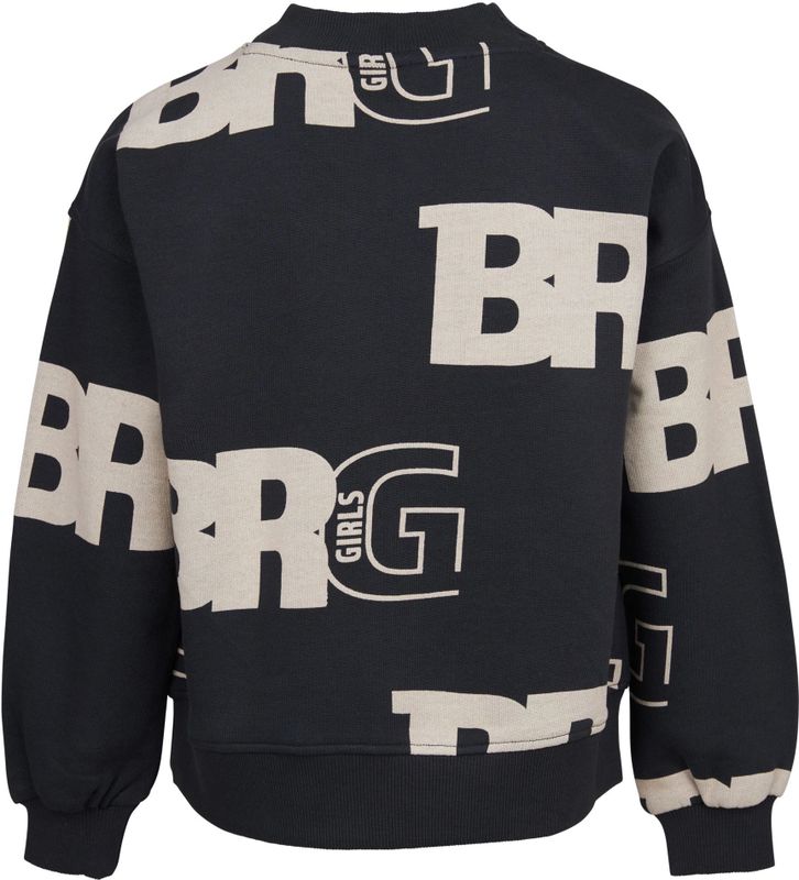 Blue Rebel meisjes sweater - Antracite