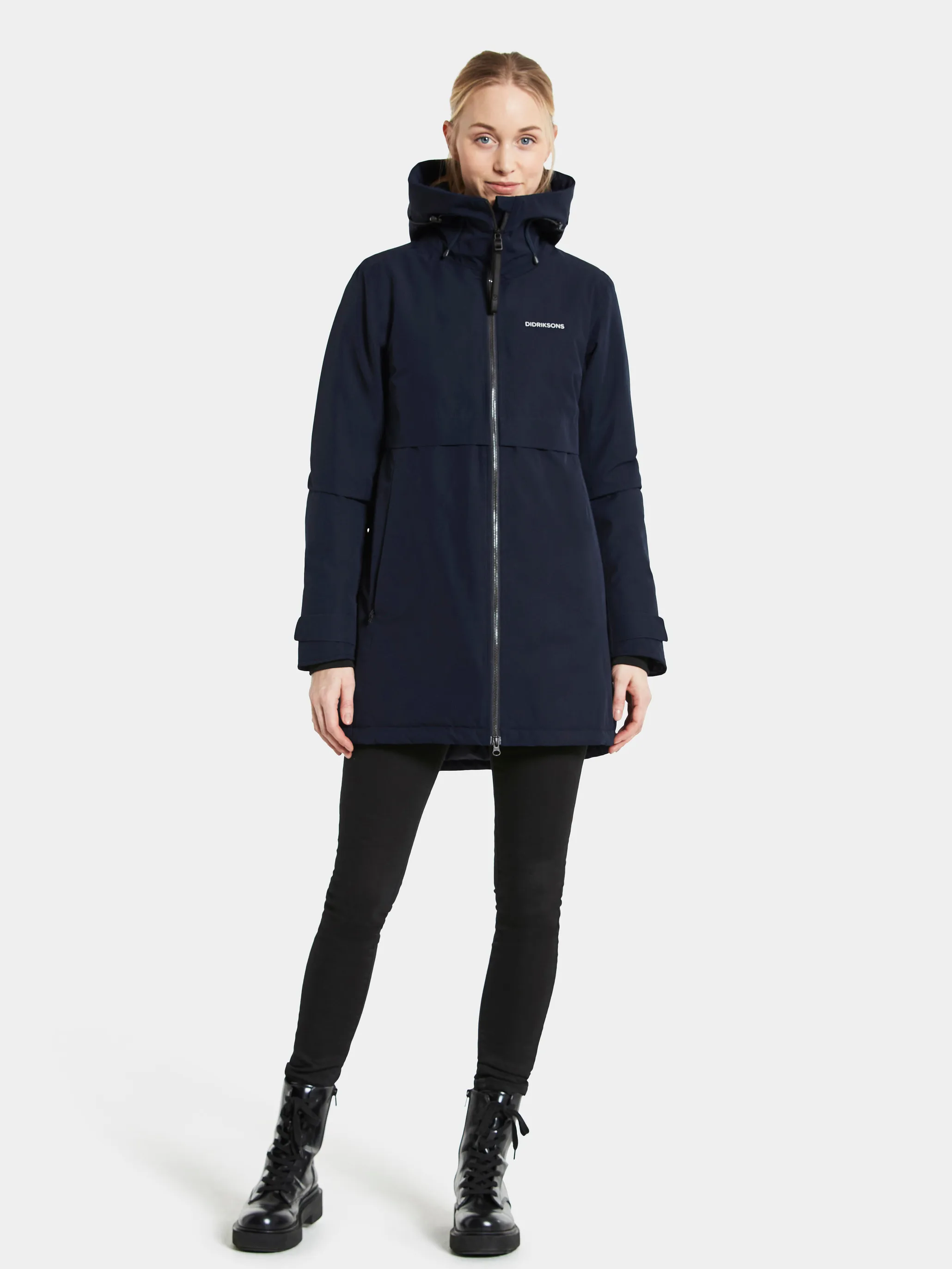 Didriksons Women's Helle Parka 5 Dark Night Blue