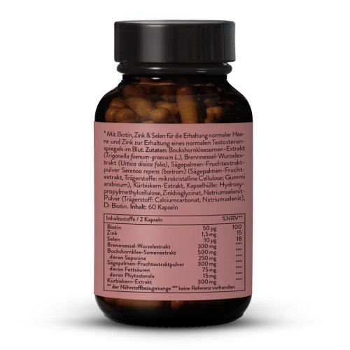 Sunday Natural Products  HaarwurzelTesto Balance