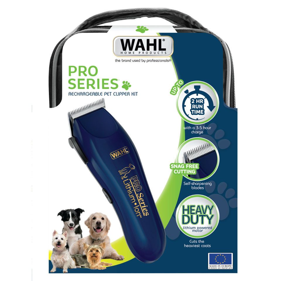 Wahl - Pets Clipper Pro Serie opladelig