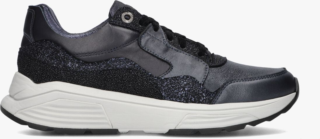 blauwe xsensible lage sneakers golden gate lady