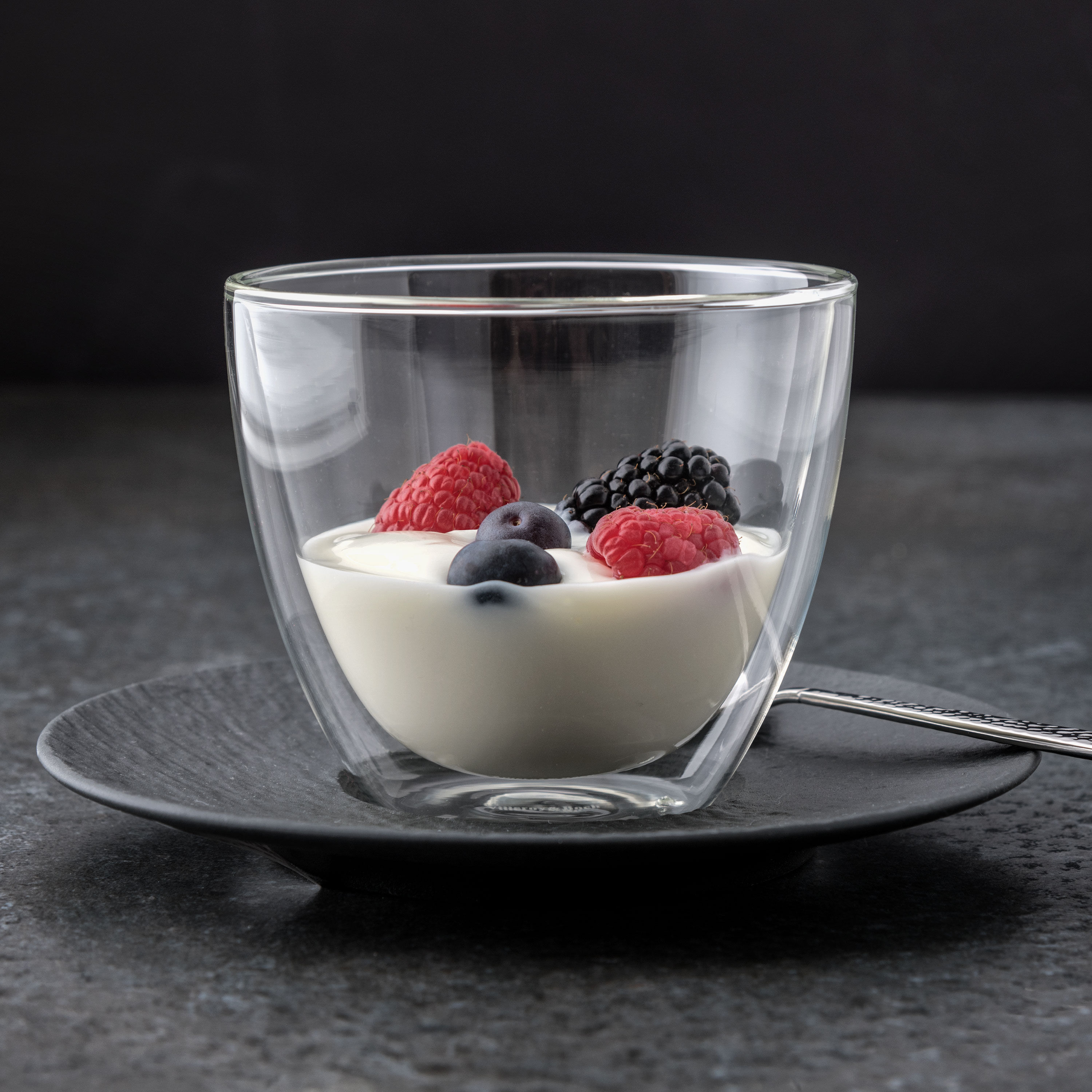 Artesano Glass cappucino mug Clear, 8.5 oz, borosilicate glass