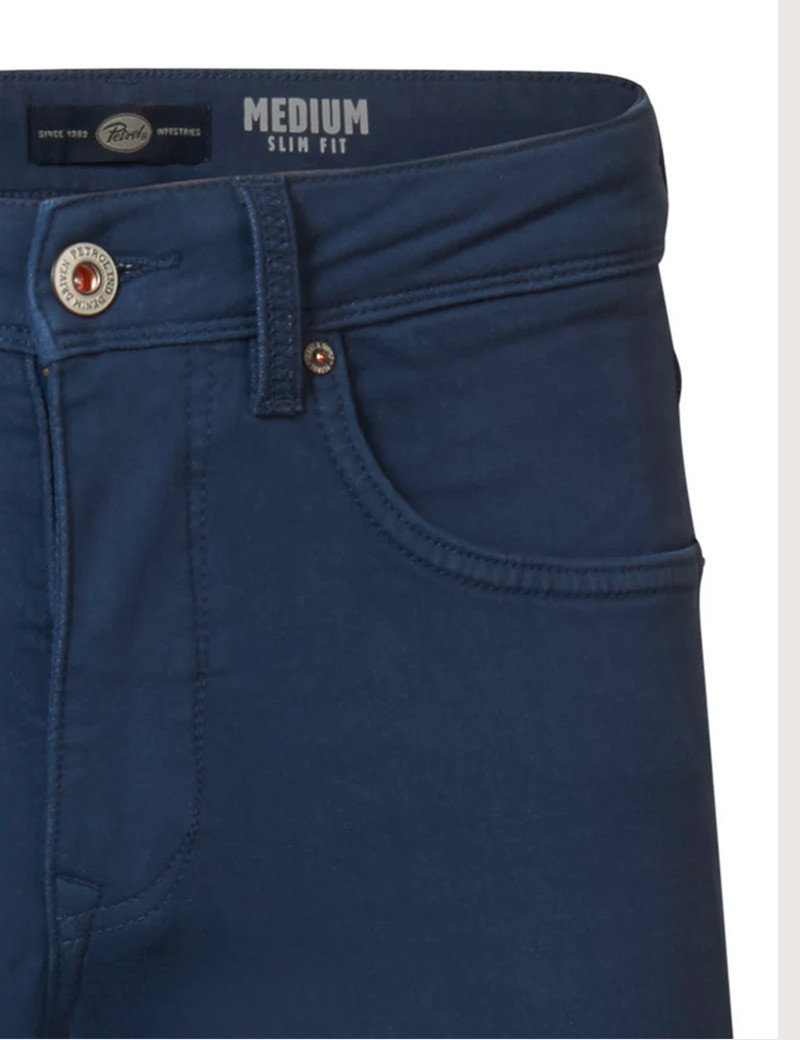 PETROL IND SHORT EN JEAN HOMME JACKSON BLEU PETROL