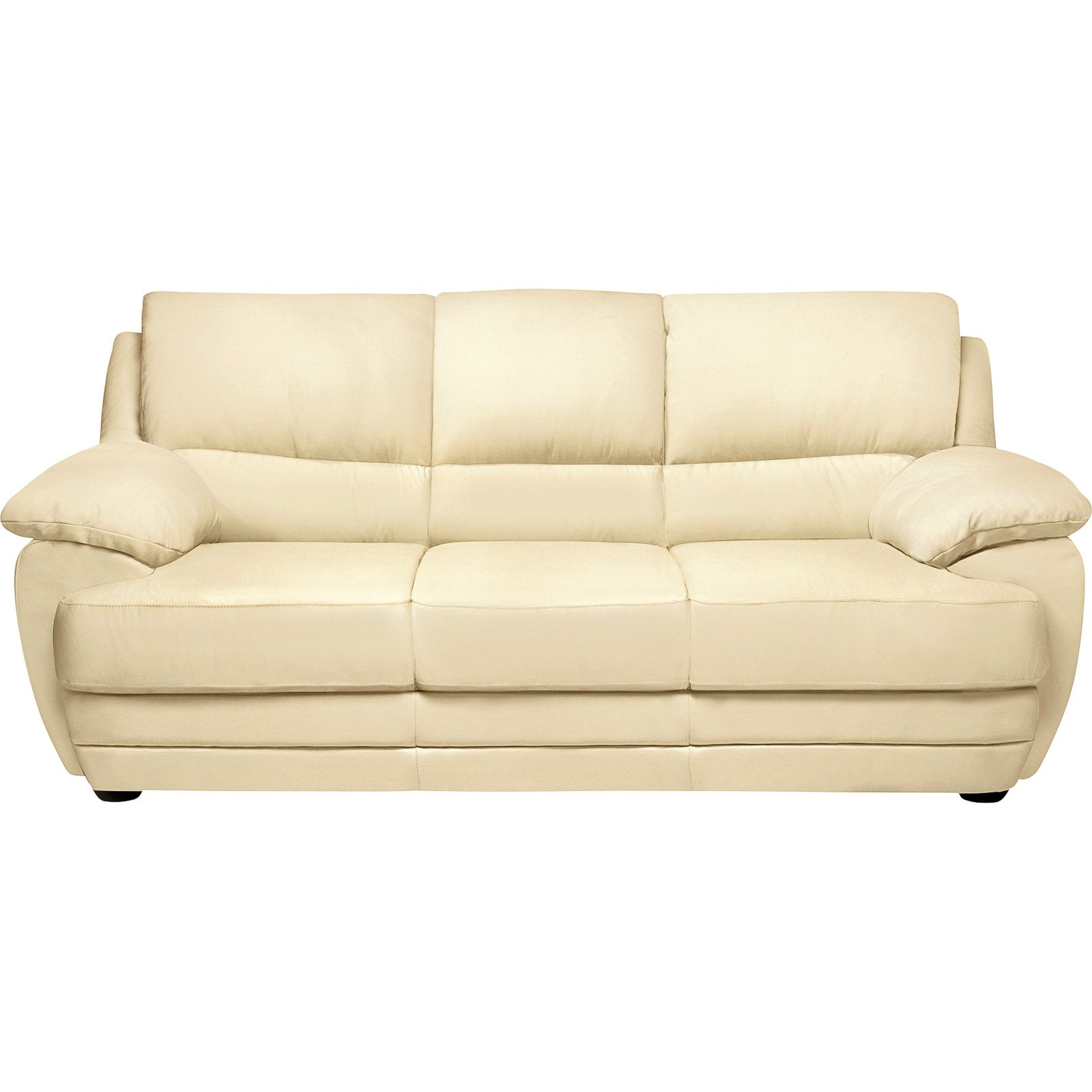 3er-Sofa Nebolo Textilleder Bisquit