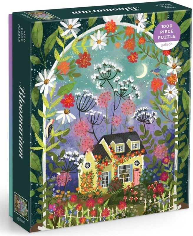Puzzel - Bloomarium - 1000 Stukjes - Kleurig - Papier