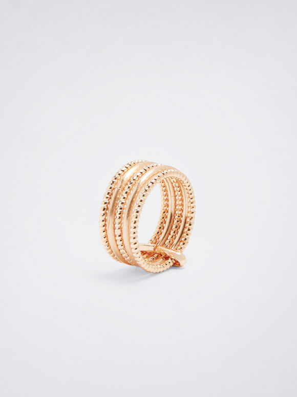 Anel em ouro rosa - Ouro rosa