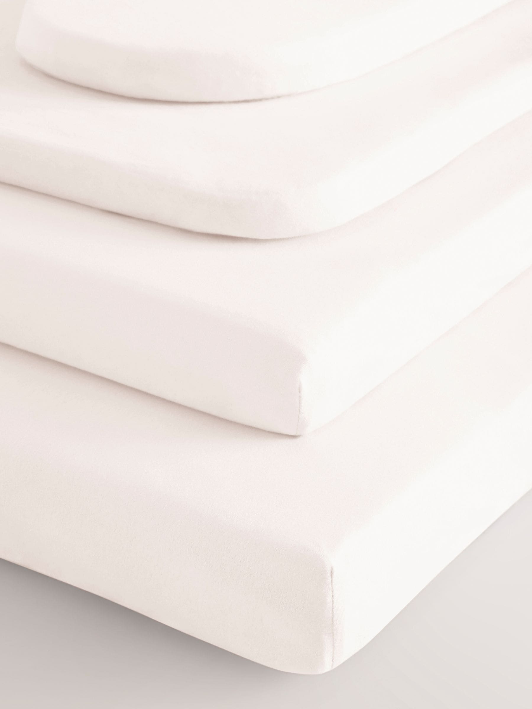2 100% katoenen jersey hoeslakens voor baby's