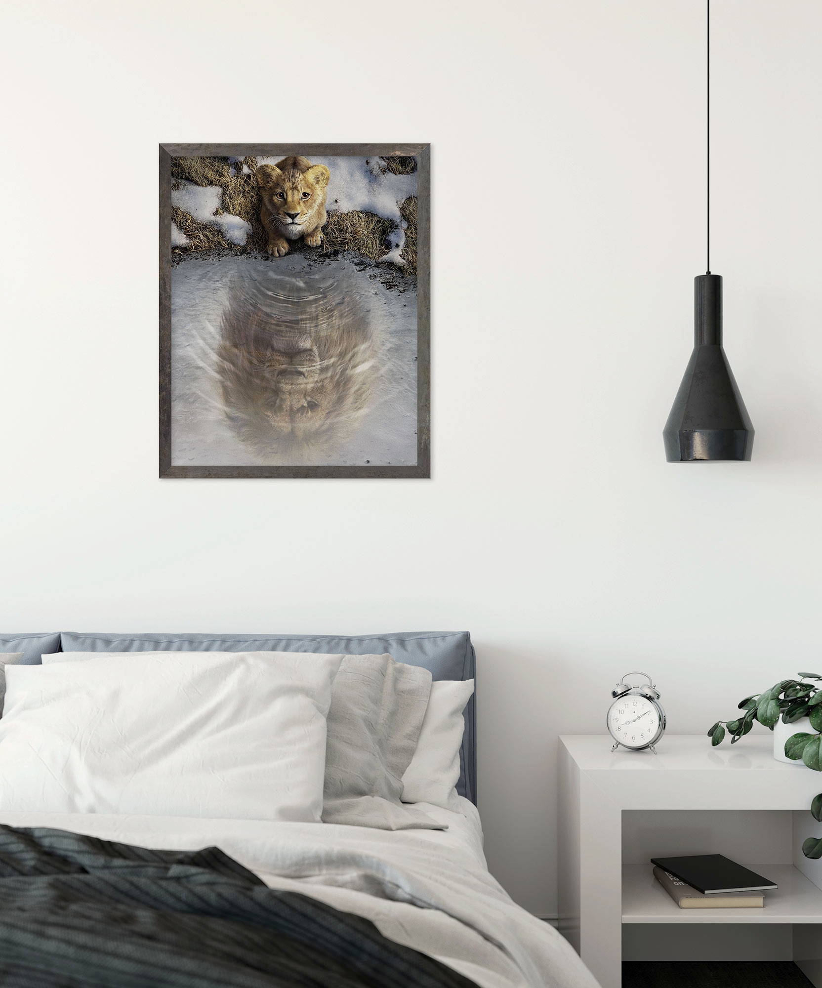 Komar Wandbild »Disney Mufasa The Lion King« Disney Set, 1 Stk. tlg. 40 x 50 cm (Breite x Höhe) - Kinderzimmer, Dekoration