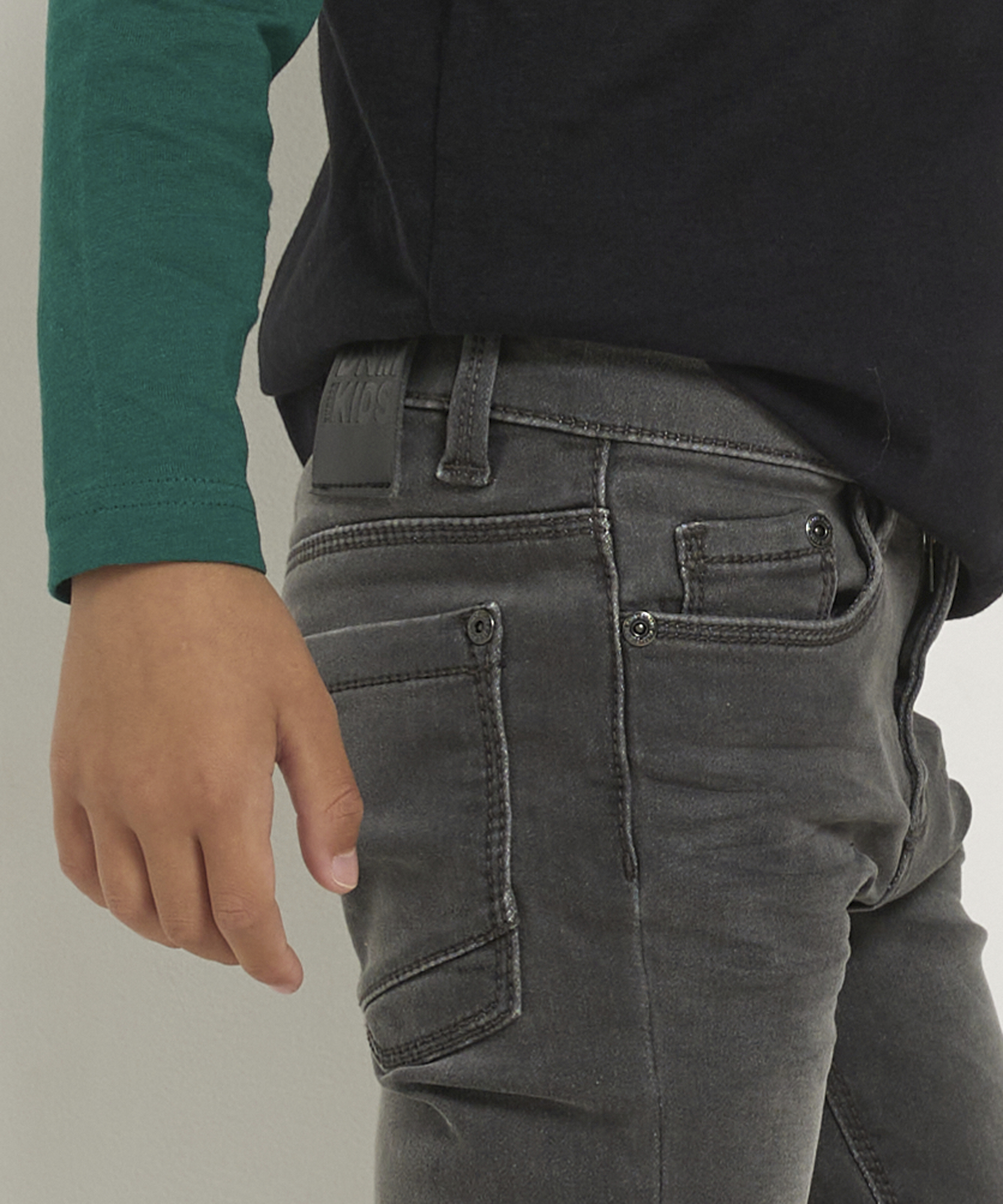 skinny fit jogg jeans - grijs