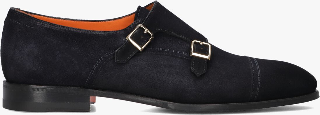 blauwe santoni instappers axel