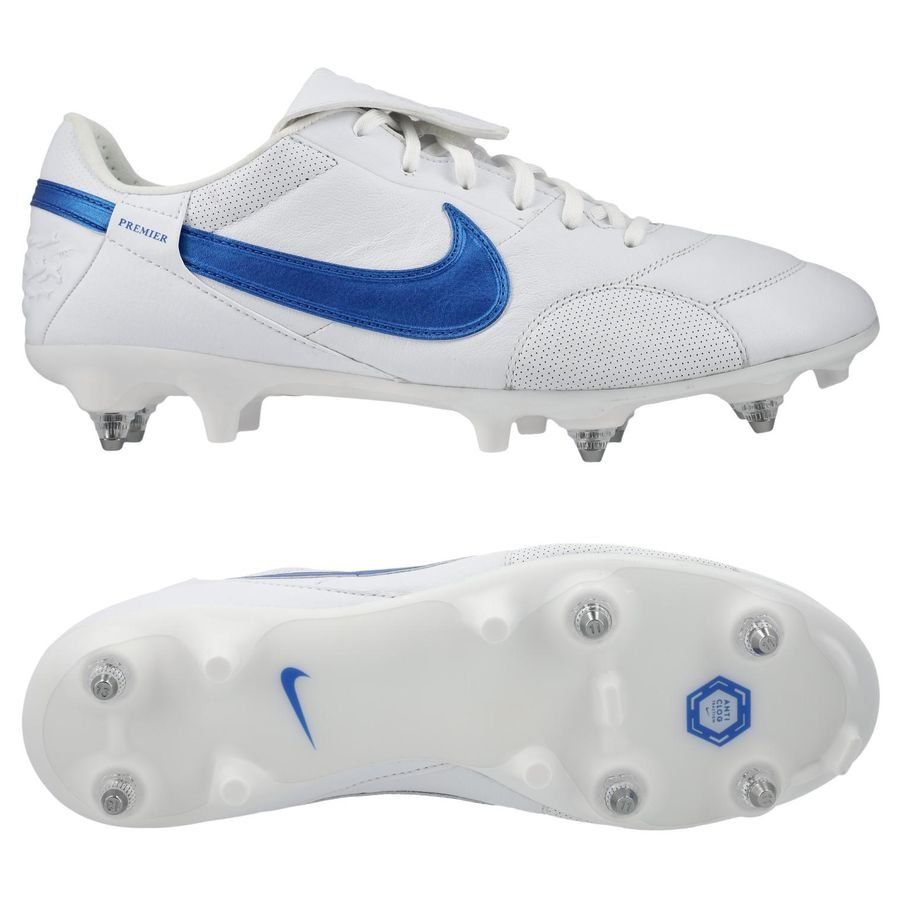 Nike Premier lll SG-PRO Anti-Clog Mad Ambition - Blanc/Bleu