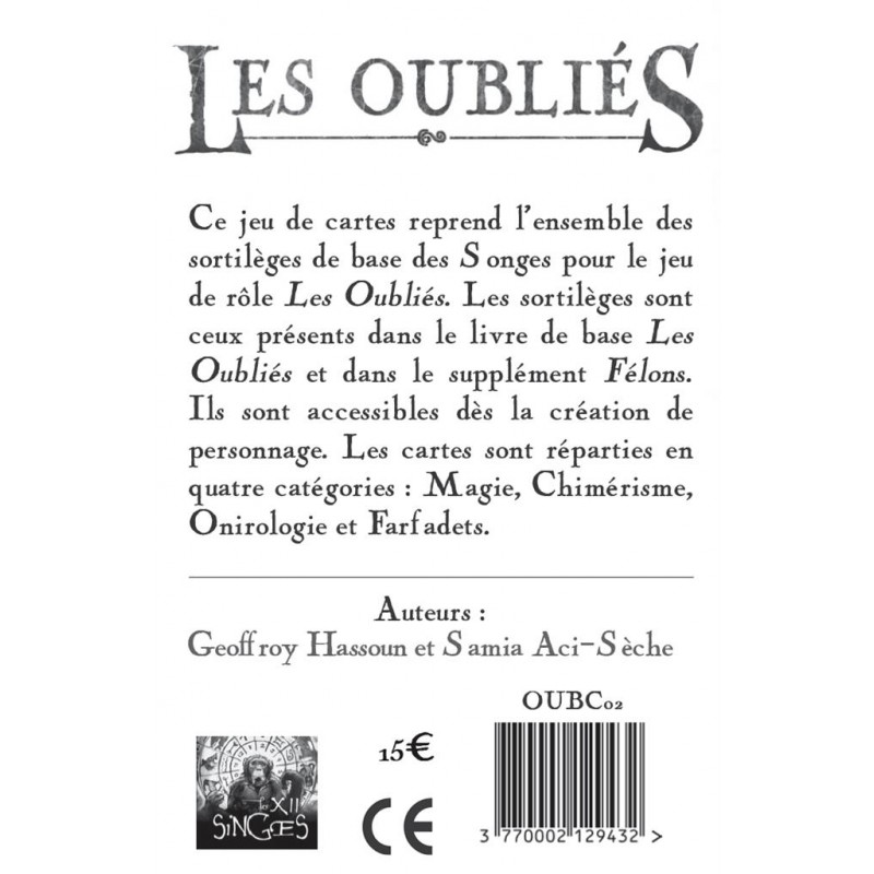 Les Oubliés - Sortilèges de base - Cauchemar