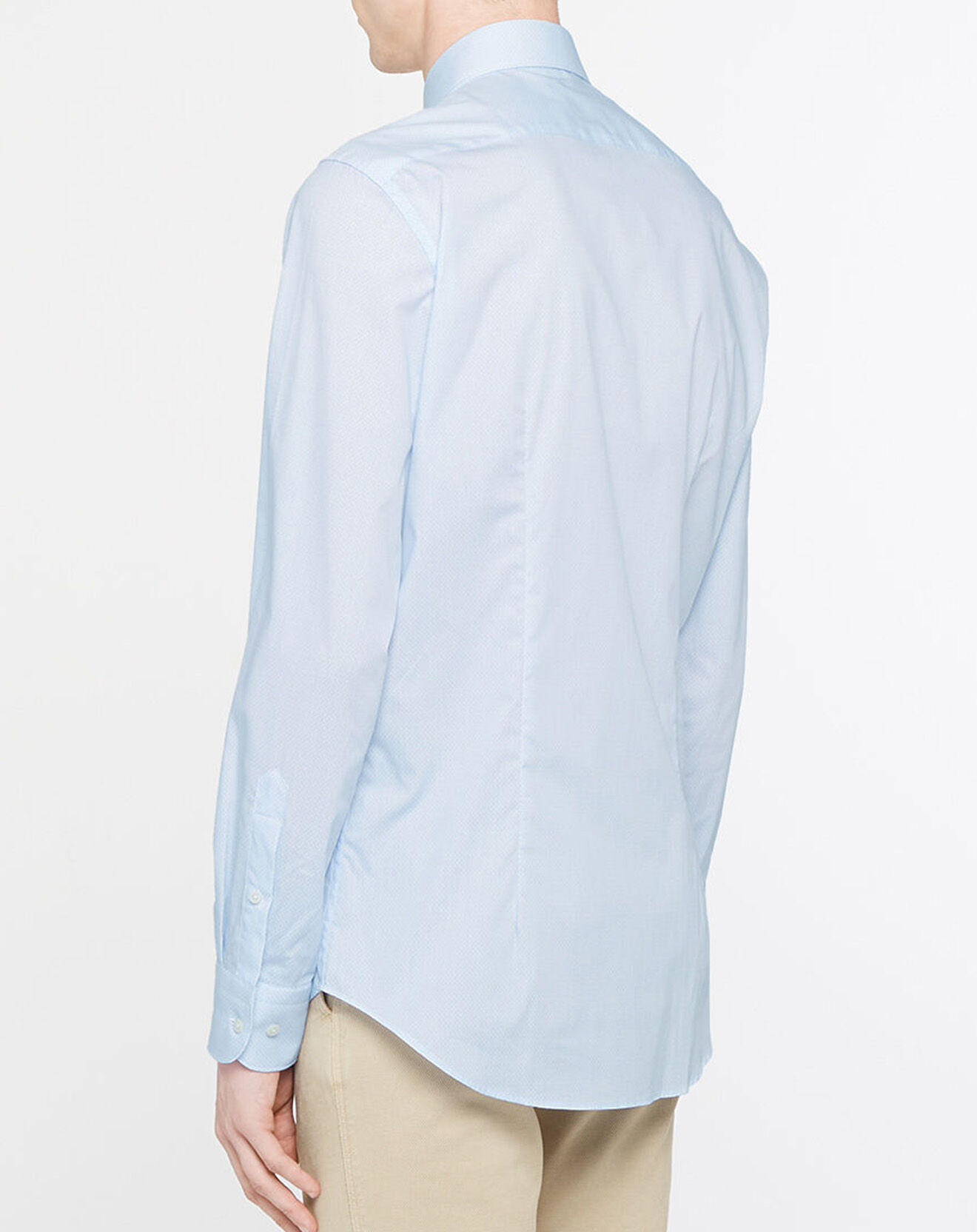 Tommy Hilfiger Chemise Slim imprimé géométrique bleu ciel