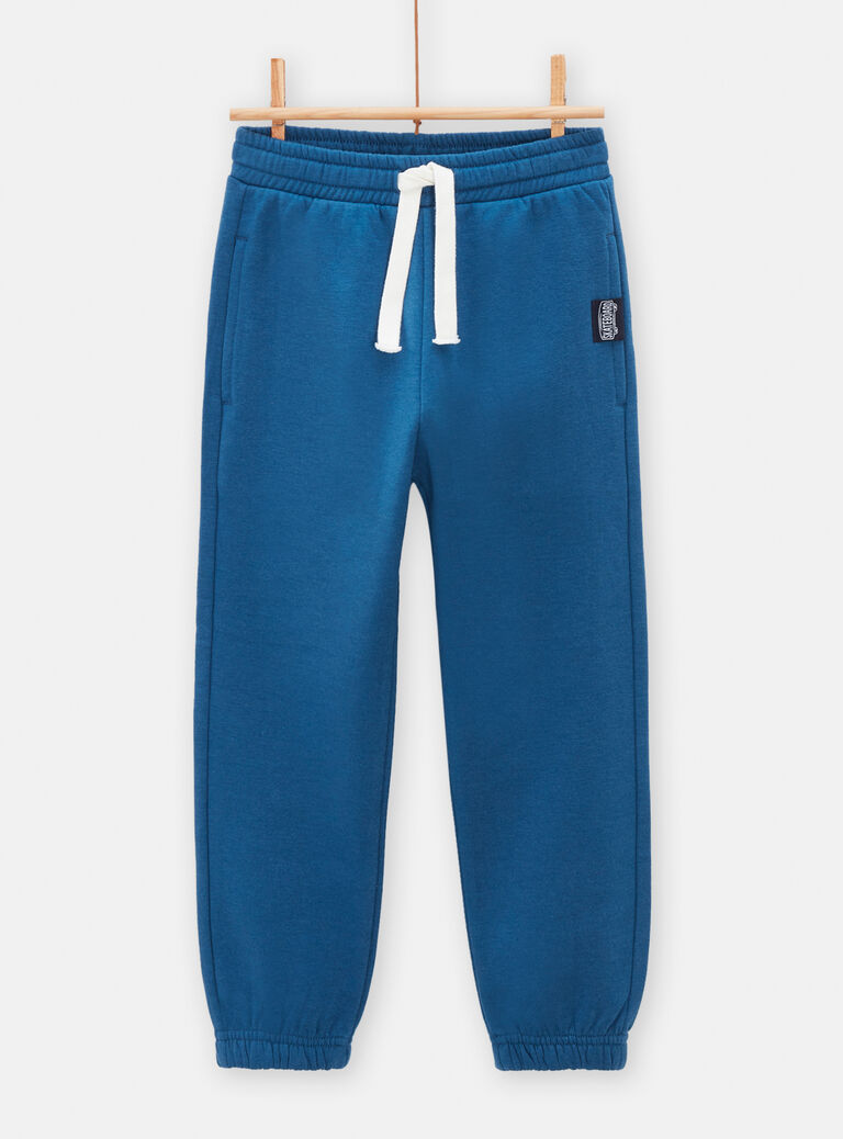 Jogging bleu de chine pour garçon