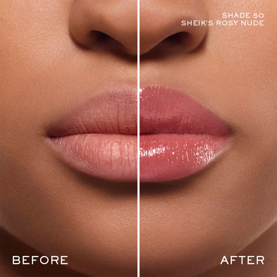 Lancôme Lip Idôle Squalane-12 Butterglow Glowy Color Balm 50 Sheik's Rosy Nude 3g