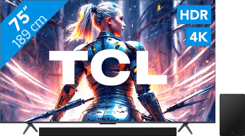 TCL QLED 75C71B + TCL Q75H