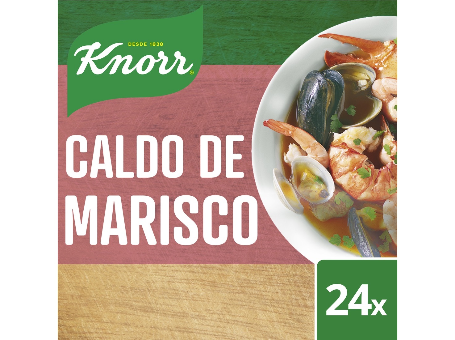 CALDO MARISCO KNORR 24 CUBOS 240G
