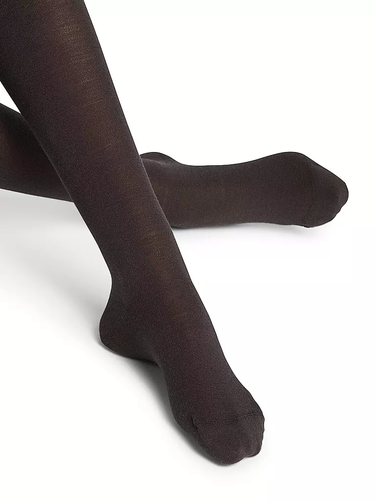 FALKE Strickstrumpfhose SOFTMERINO black schwarz