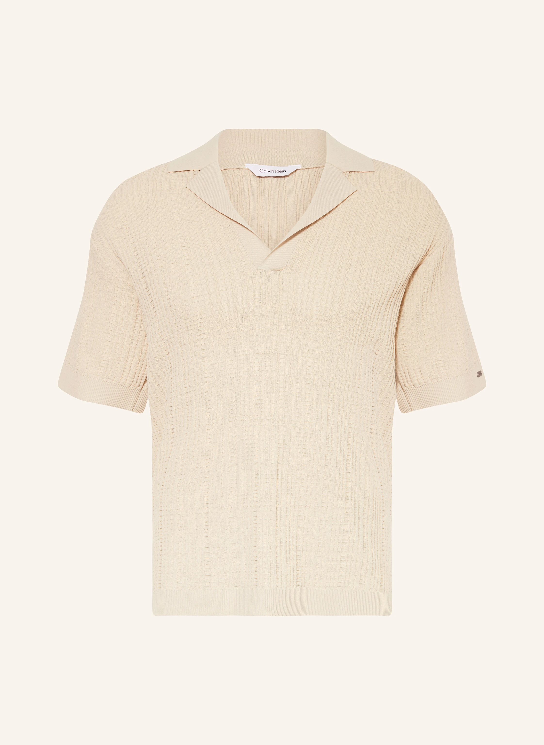 Calvin Klein Strick-Poloshirt