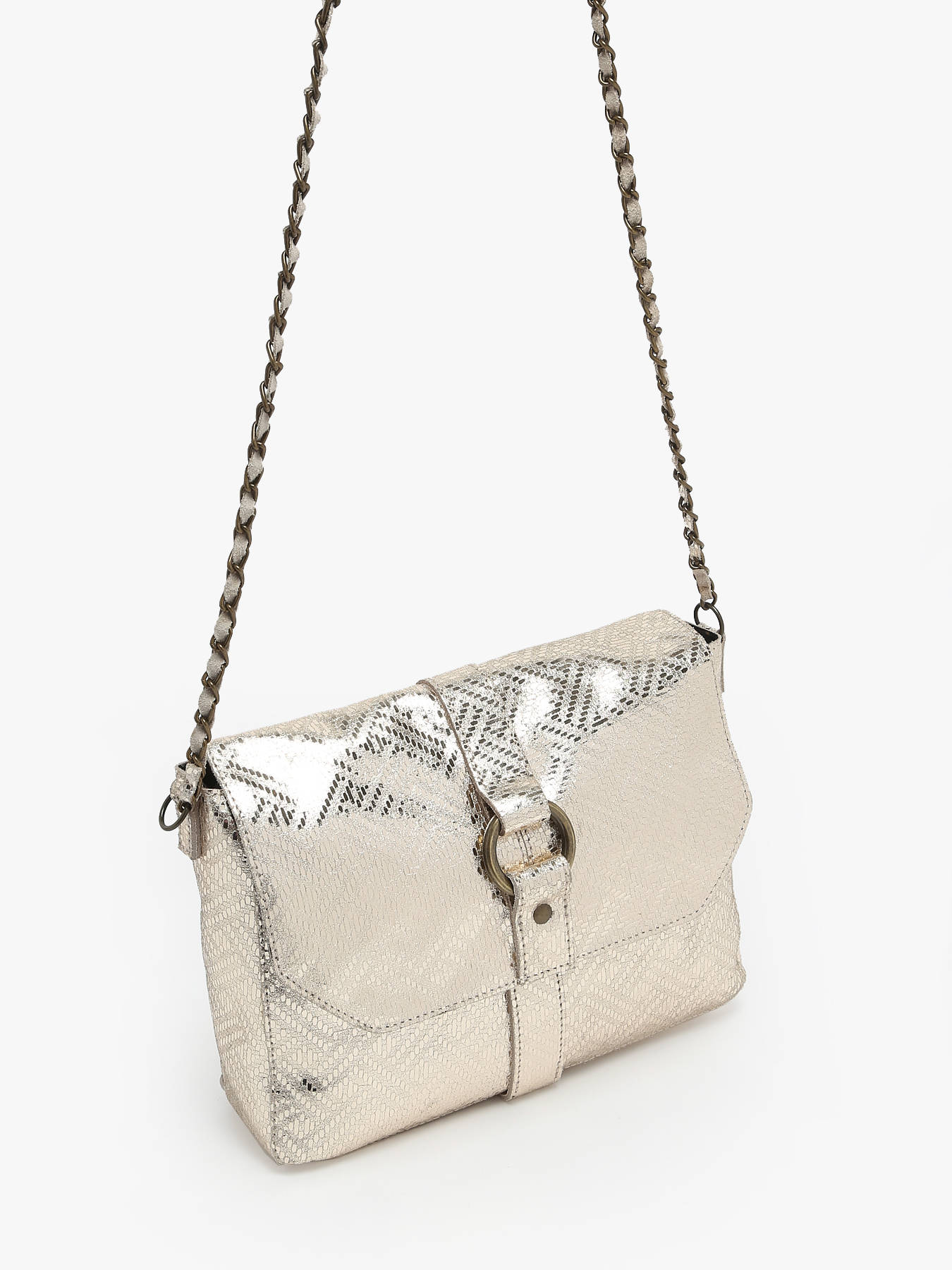 Sac bandoulire Anni cuir PIECES