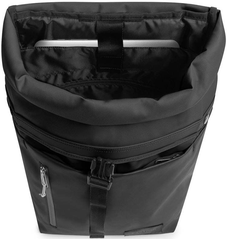 EASTPAK - Up Roll - Rugzak - Zwart - 23 Liter