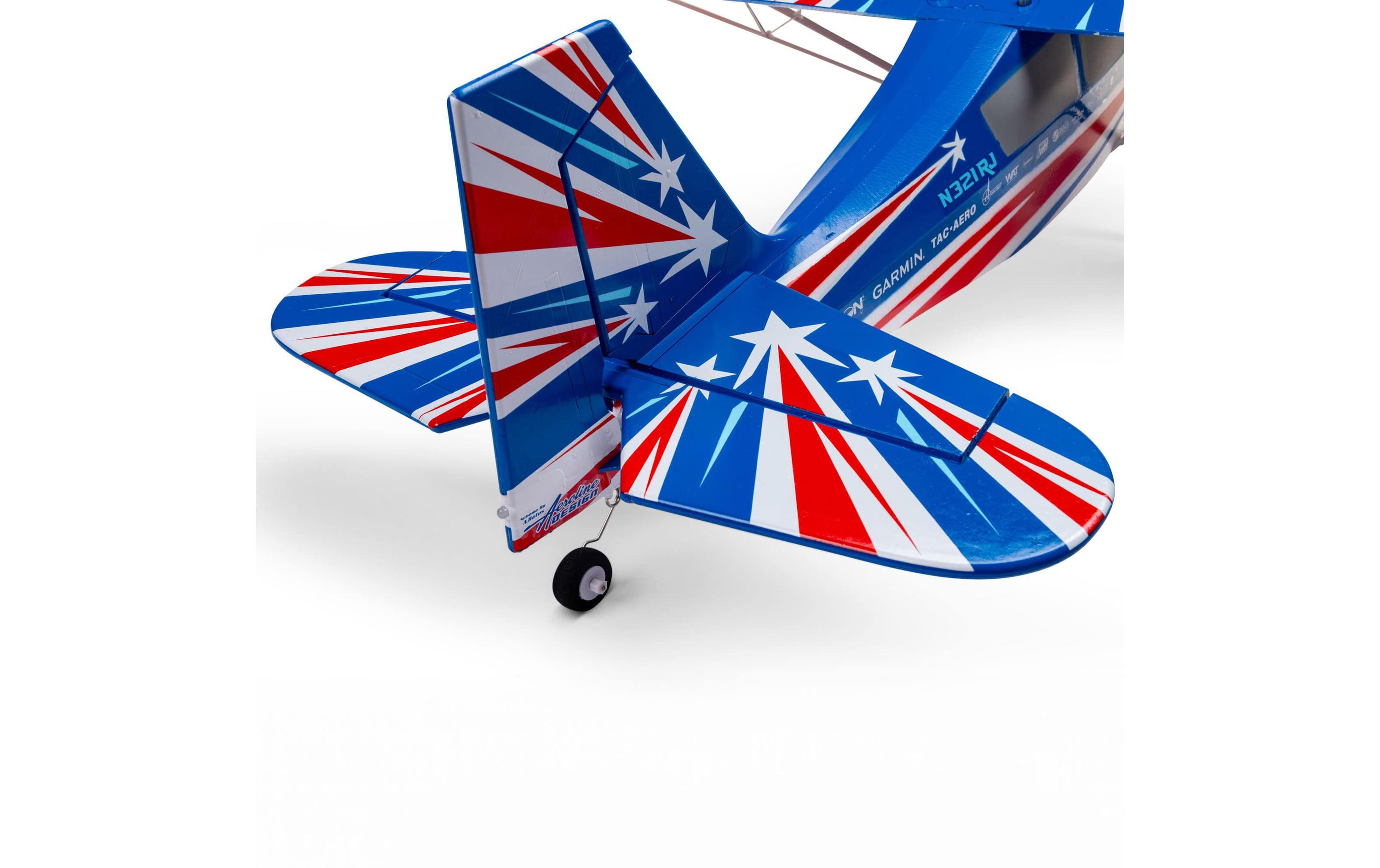 Motorflugzeug Decathlon RJG 1.2 m BNF Basic<br>Kunstflugtrainer mit starkem Brushless Antrieb und Spektrum Technik