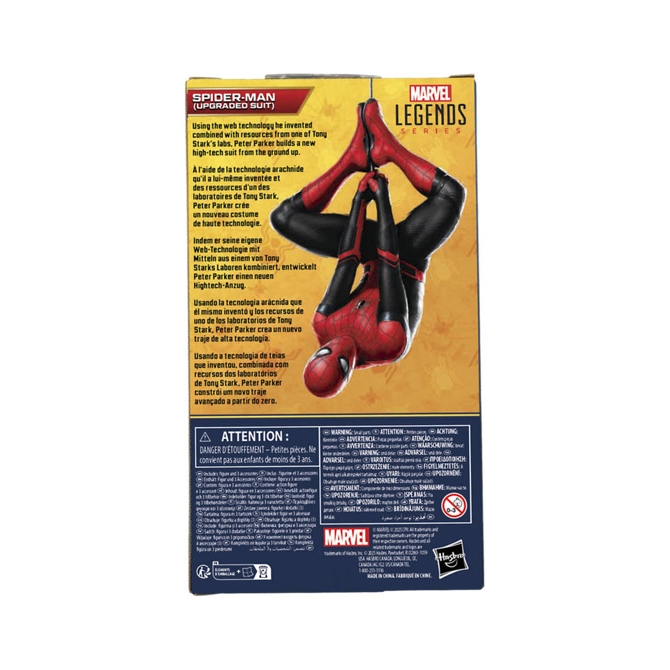 Marvel Legends actiefiguur Spider-Man Upgraded Suit