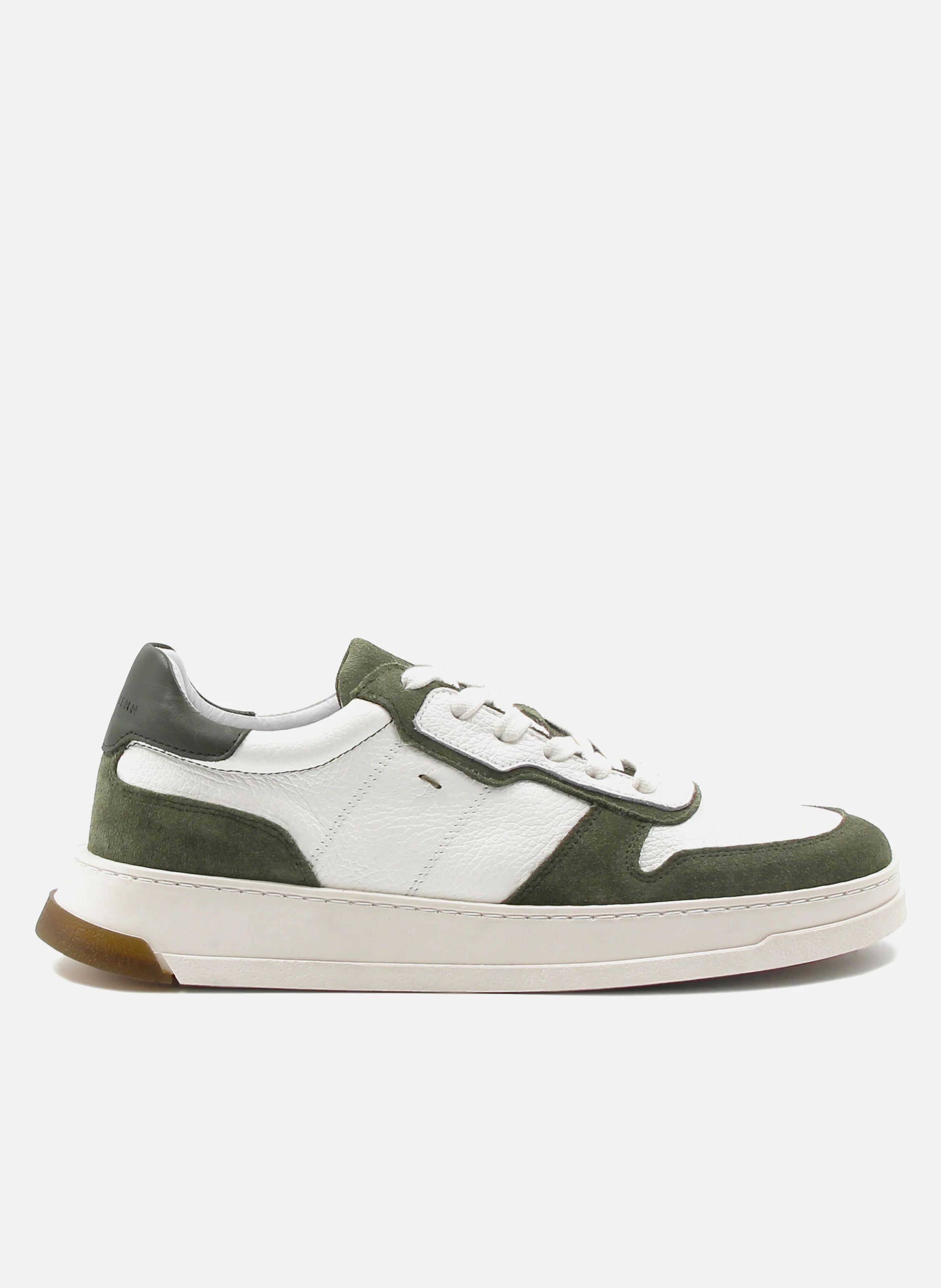 Baskets léo cuir | Blanc