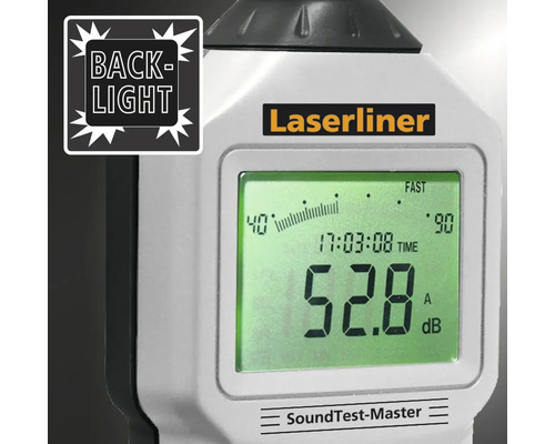 Laserliner SoundTest-Master geluidsniveaumeter