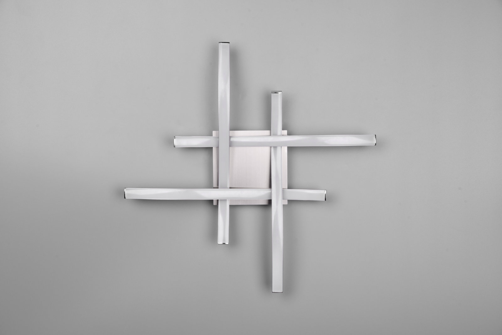 LED-Deckenlampe - Nickel matt - dimmbar - 46 cm