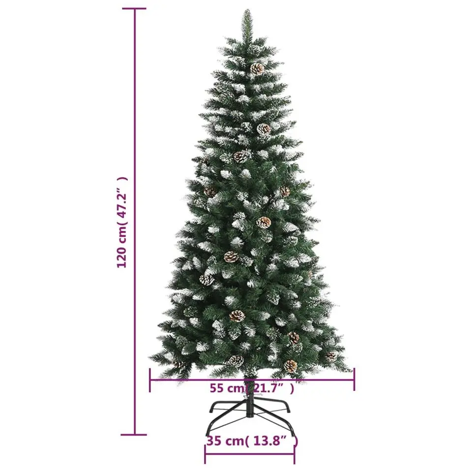 vidaXL - Kerstboom - Groen - 120 cm