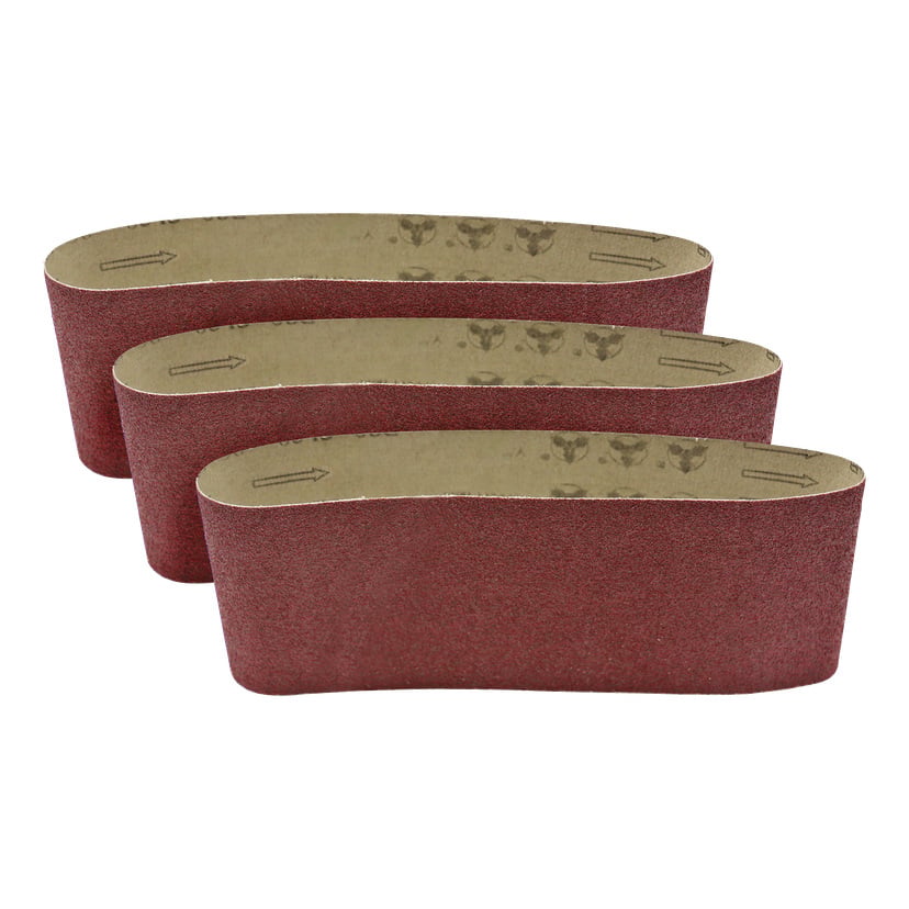 Slipebånd 3-pk 75x457 mm