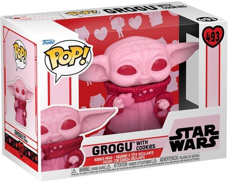Figurine POP Bobble Gogru Star Wars Saint Valentin