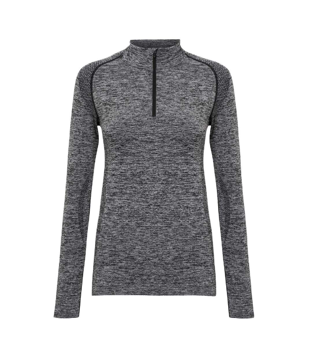 TriDri - t-shirt zippé MULTI SPORT PERFORMANCE - femme (Gris) - UTRW6190