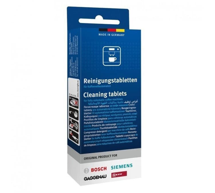 Pastilles de nettoyage SIEMENS/BOSCH - TCZ8001 pour machines à café