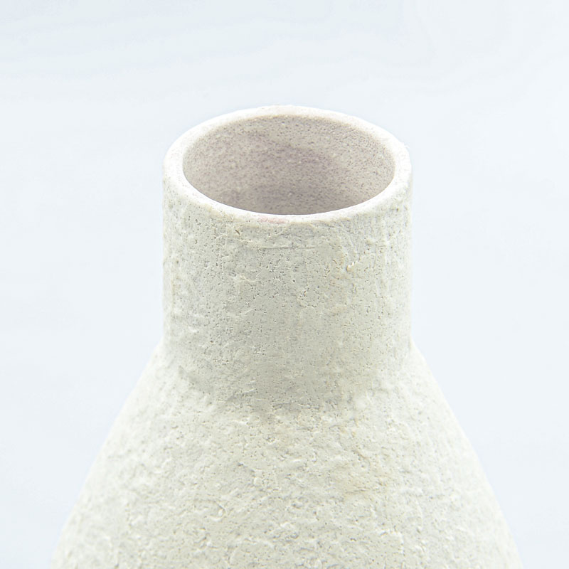 Vase 'Ikaria' couleur crème