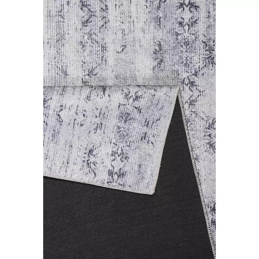 Wecon home Kurzflorteppich Alaska grau