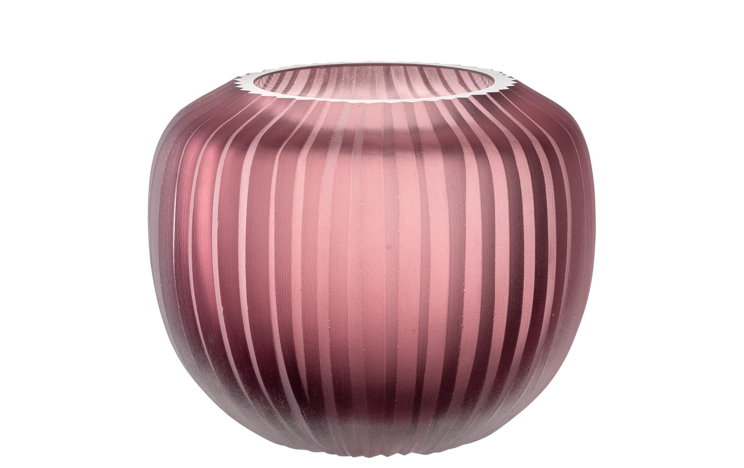 Vase Bellagio 10 cm, BerryHandgemachte Blumenvase
