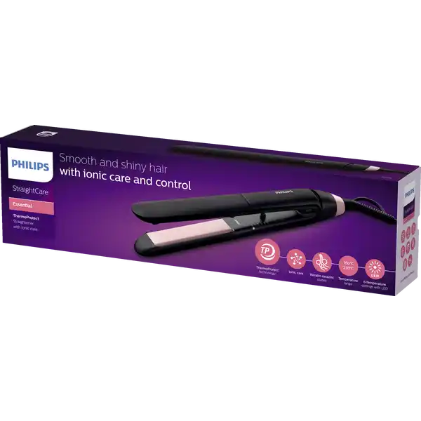 Haarglätter StraightCare Essential ThermoProtect BHS378 / 00