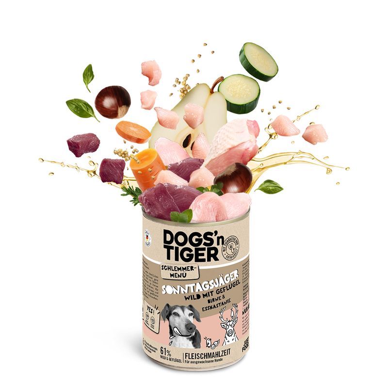 Dogs'n Tiger Menu gourmet 6 x 400 g