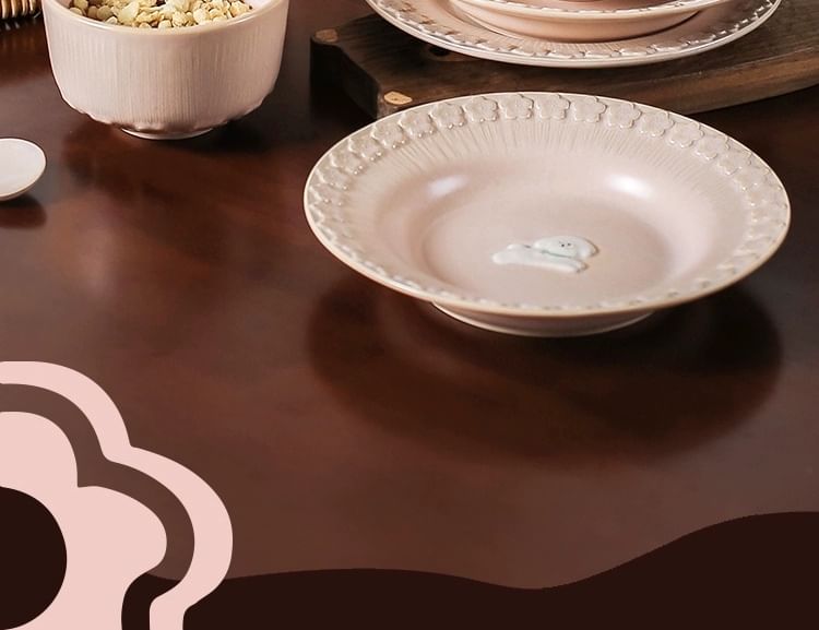 Kawa Simaya - Hond Keramiek Bord / Mok / Kom / Lepel (Diverse Ontwerpen)