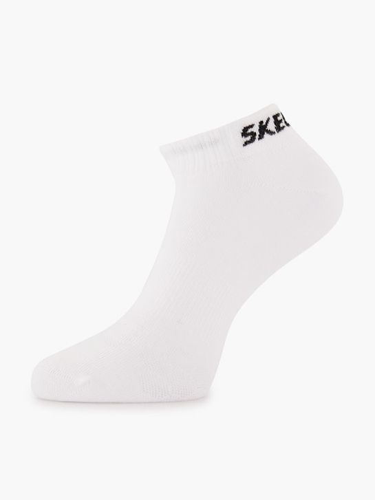 Skechers 3 Pack Socken Weiss