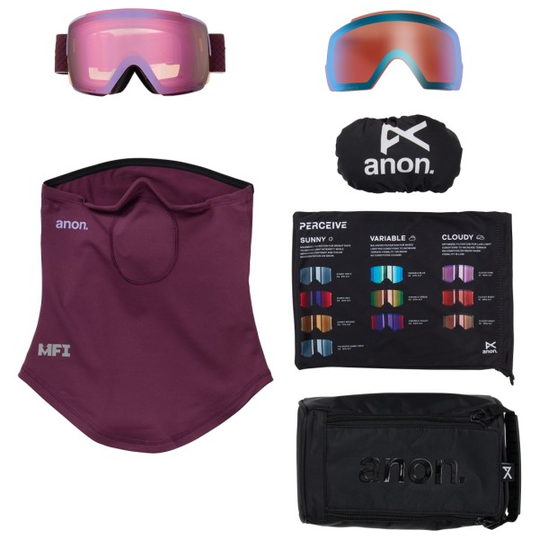 Anon - M5 S1 (VLT 53%) + Bonus Lens S2 (VLT 21%) - Masque de ski