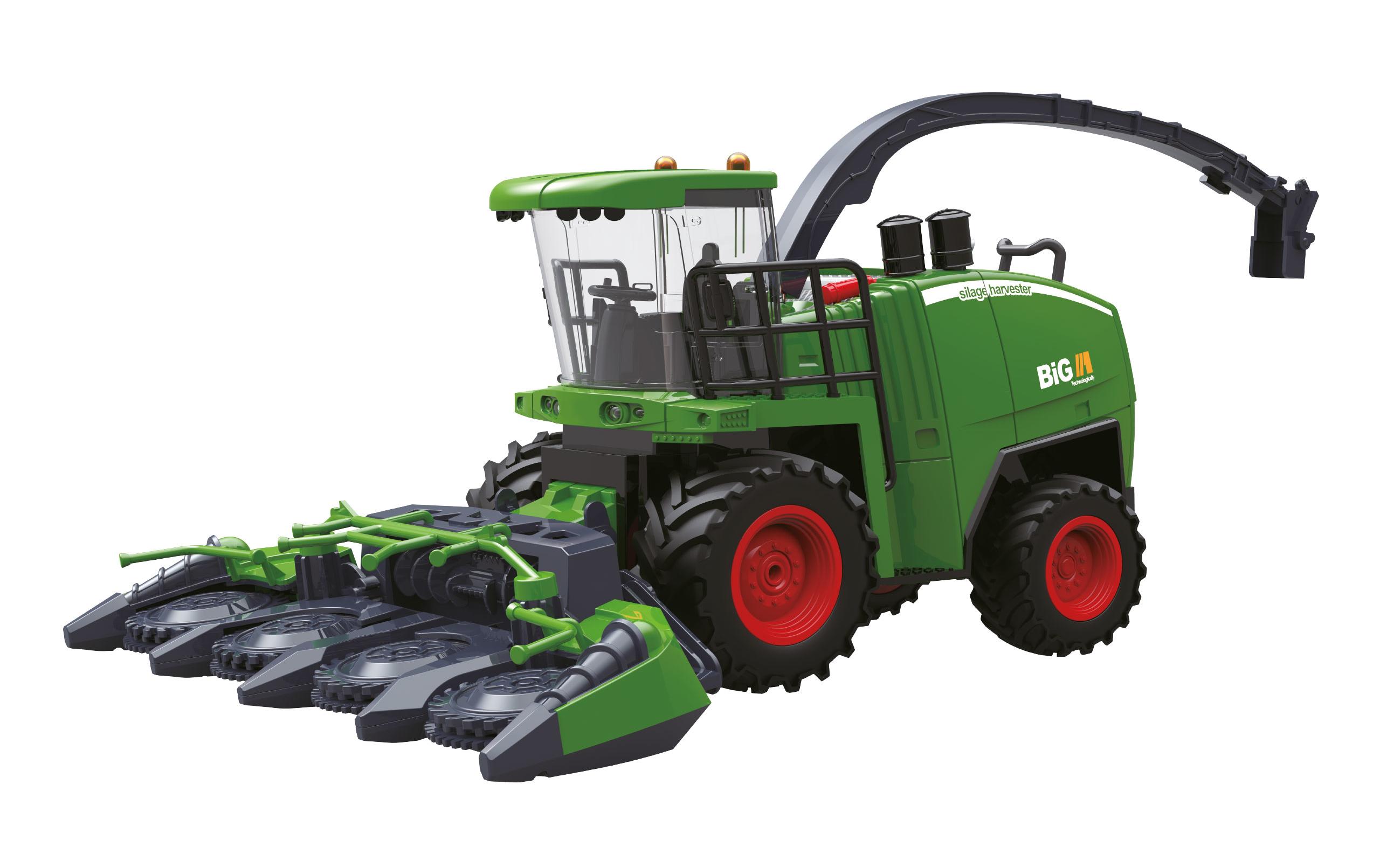 Feldhäcksler mit Maisgebiss RTR, 1:24Ferngesteuerter Maishäcksler mit Beleuchtung und Motorengeräusch