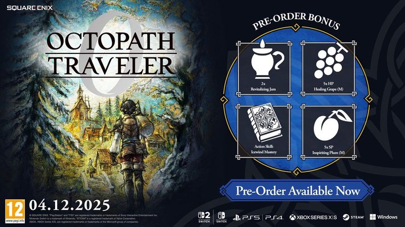 Nintendo - Octopath Traveler 0 - Switch 2 - JRPG Avontuur