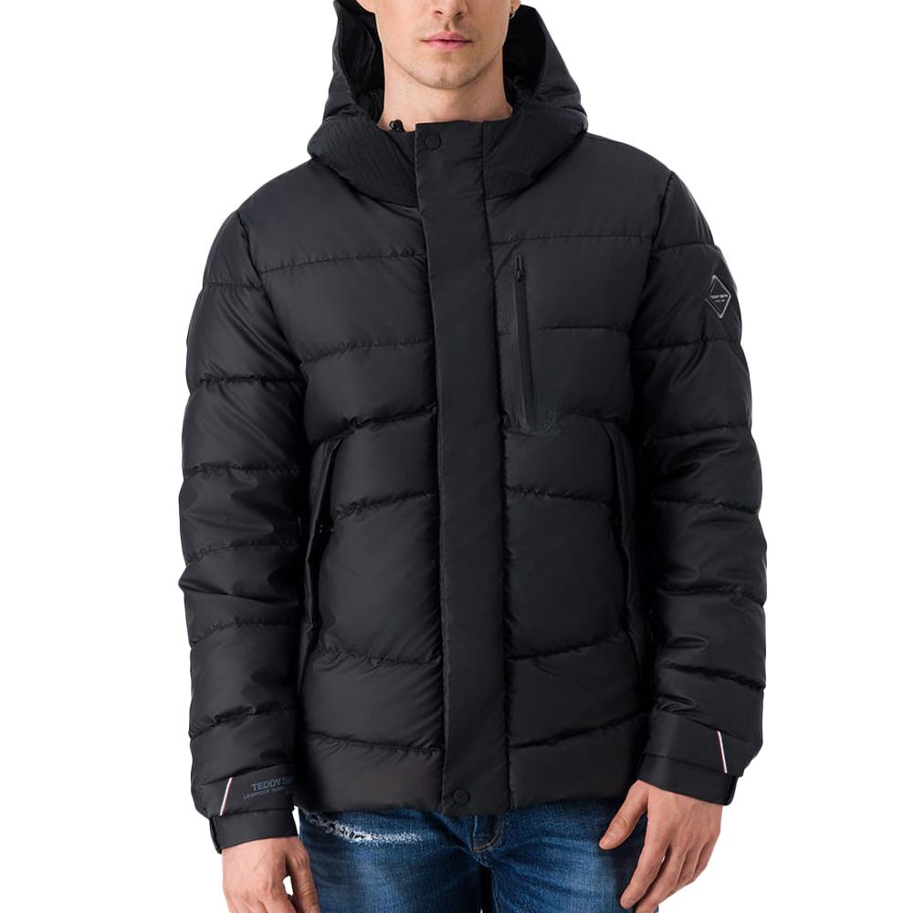Teddy Smith Doudoune Noire Homme Teddy Smith Elder