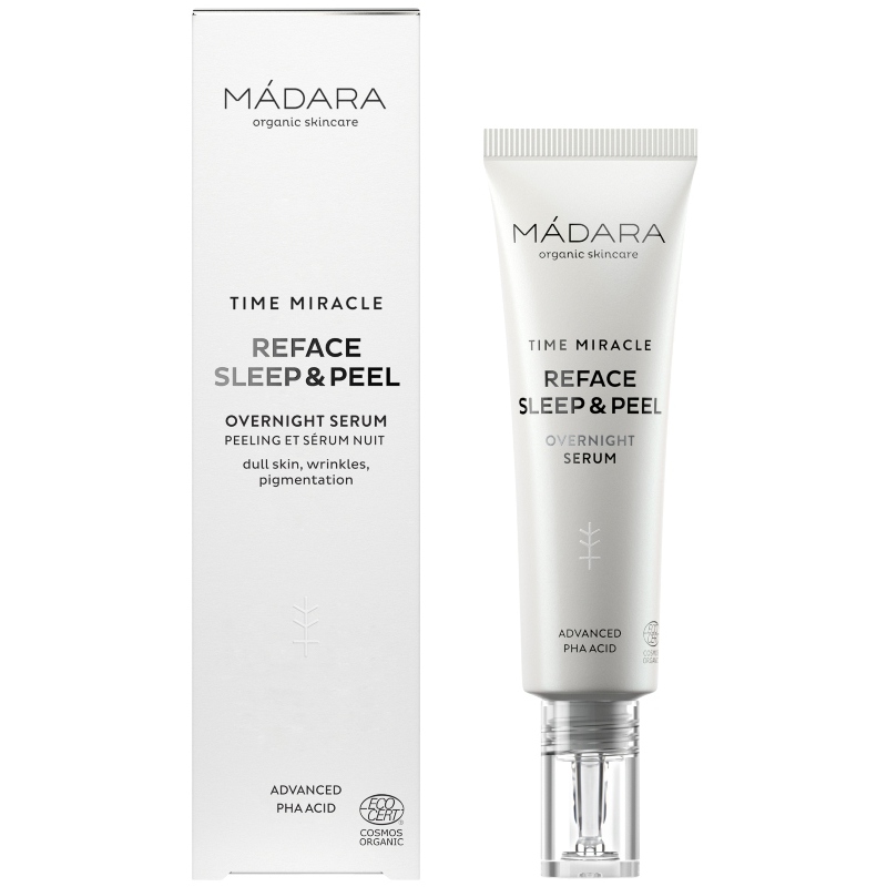 MÁDARA Time Miracle Reface Sleep & Peel Overnight Serum 30 ml