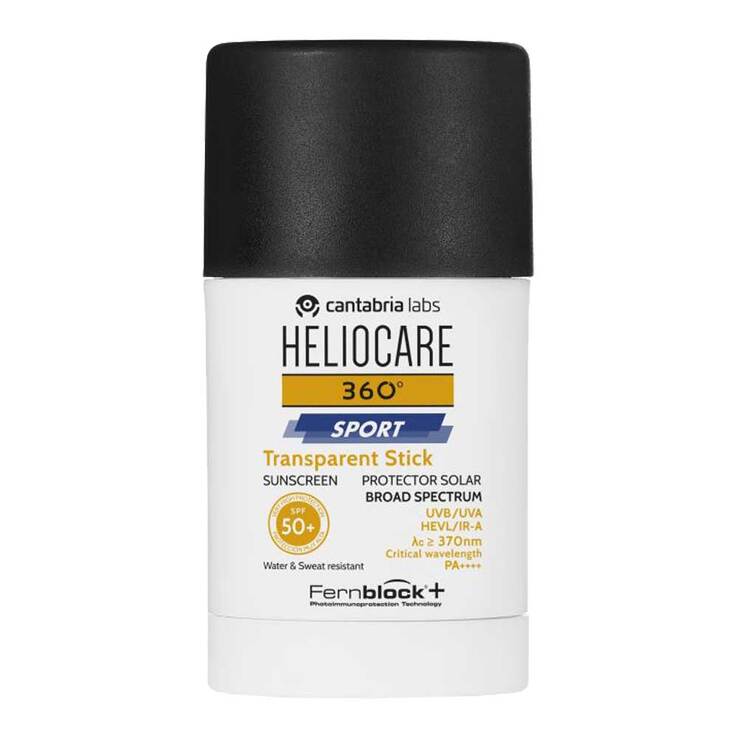 Heliocare 360° Sport Transparent Stick SPF 50 + , 25 g