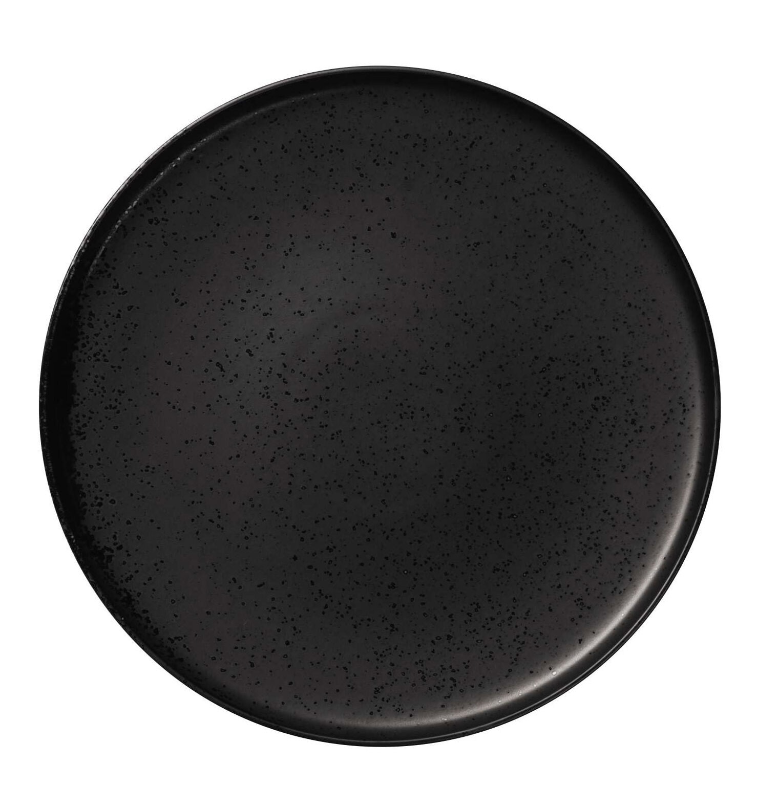 ASA Teller flach COPPA 6er Set kuro-schwarz