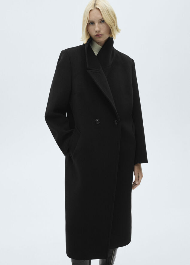 MANGO COAT. -- EYE Black